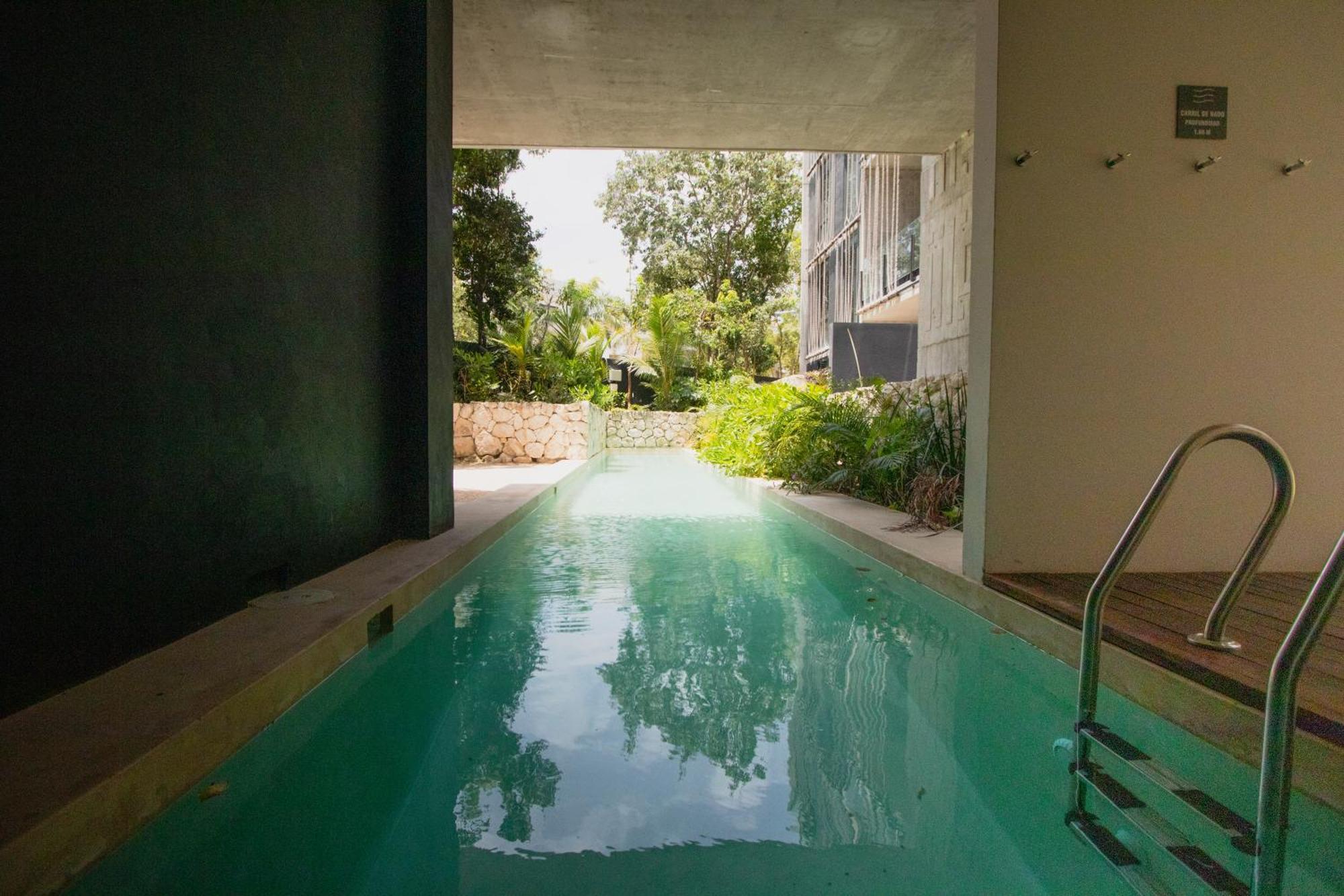 Апартаменты Depto De Lujo Con Plunge Pool Privada Тулум Экстерьер фото